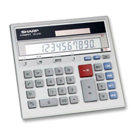 ABACUS 12-Dgt Desktop Calculator- Dual Power- 7-.50in.x6-.88in.x2-.67in.- GY AB127358